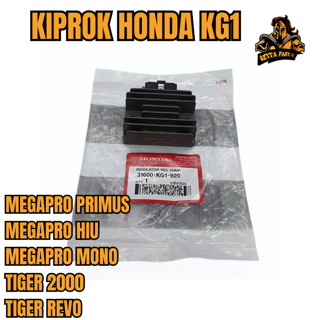 ASLI ORIGINAL KIPROK HONDA AHM KG1 MEGAPRO PRIMUS HIU MONO TIGER 2000 REVO
