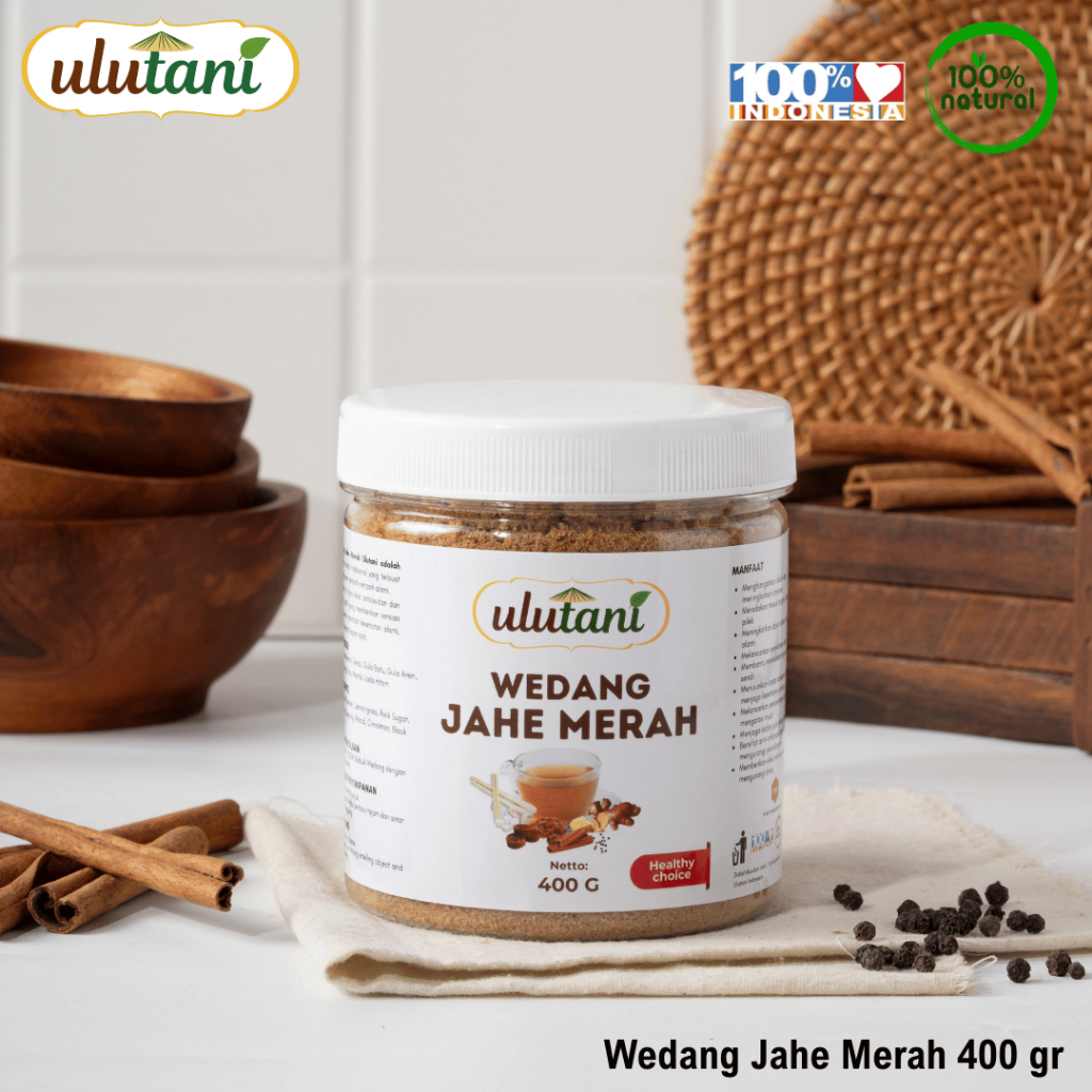

Wedang Jahe Merah Instan Bubuk Ulutani 400 gr