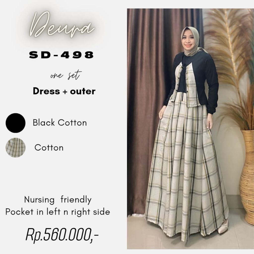 Deura Set Dress SD-498