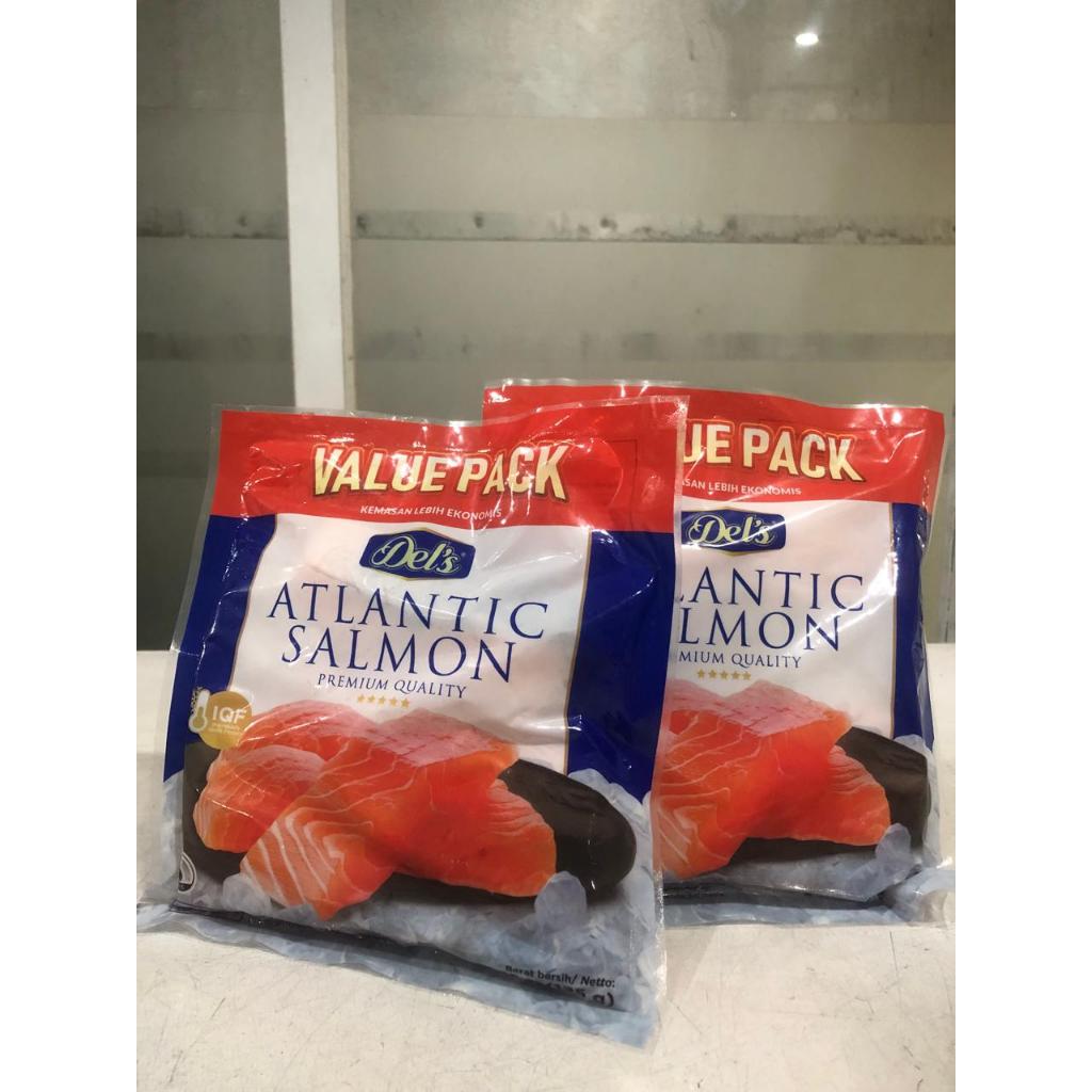

DELS SALMON FILET FROZEN 45GR/SALMON BEKU