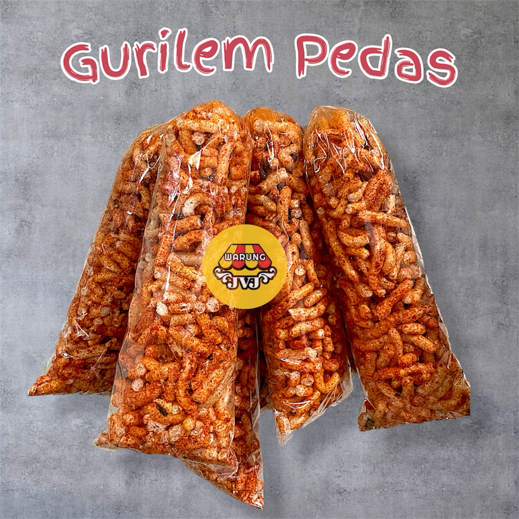 Gurilem Pedas Gurih - Kerupuk Gurilem Pedas Bandung