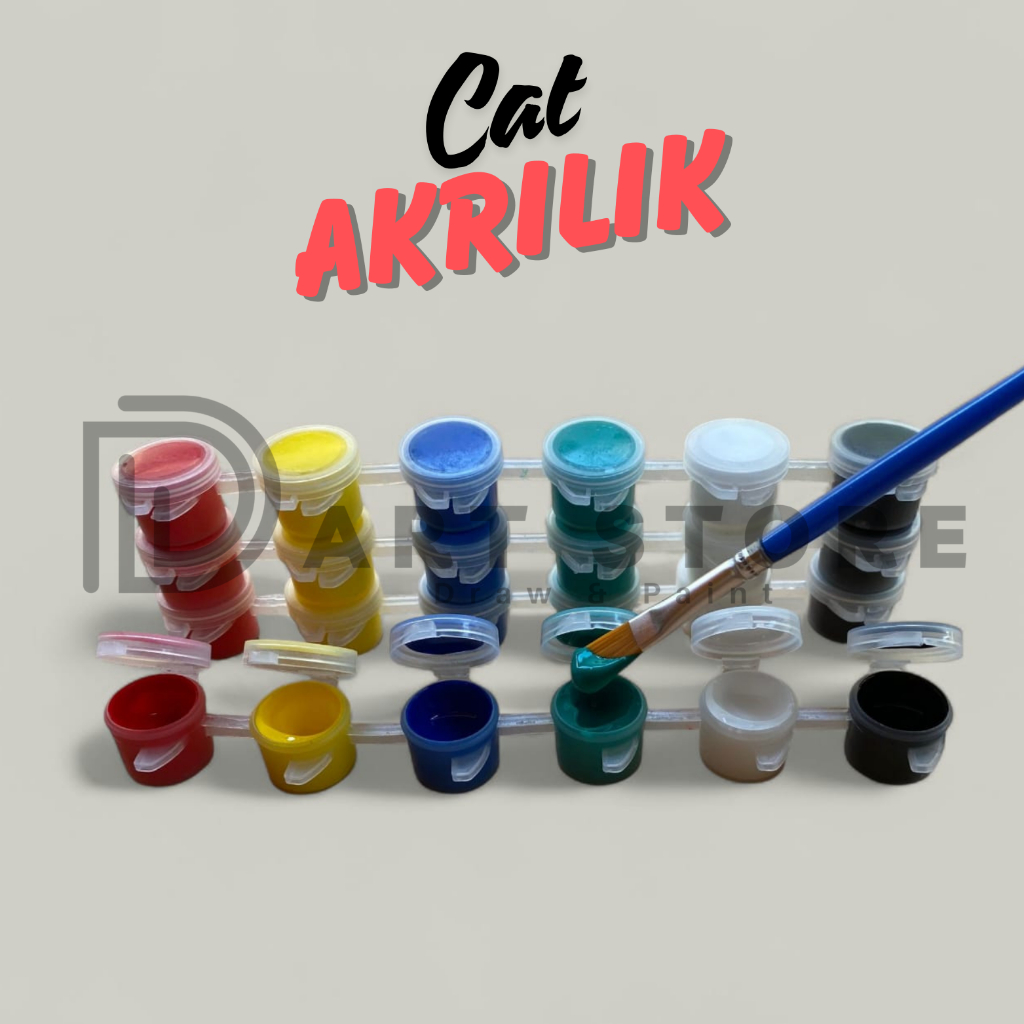 

Cat Akrilik / Cat air / Cat melukis / Cat mewarnai / Cat warna warni