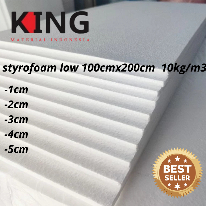 

Styrofoam 5cm low 100cmx200cm