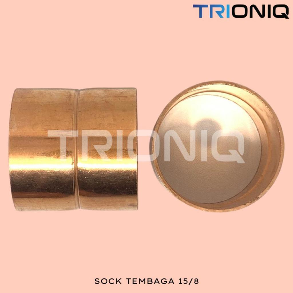 SOCK FITTING SAMBUNGAN PIPA TEMBAGA 15/8