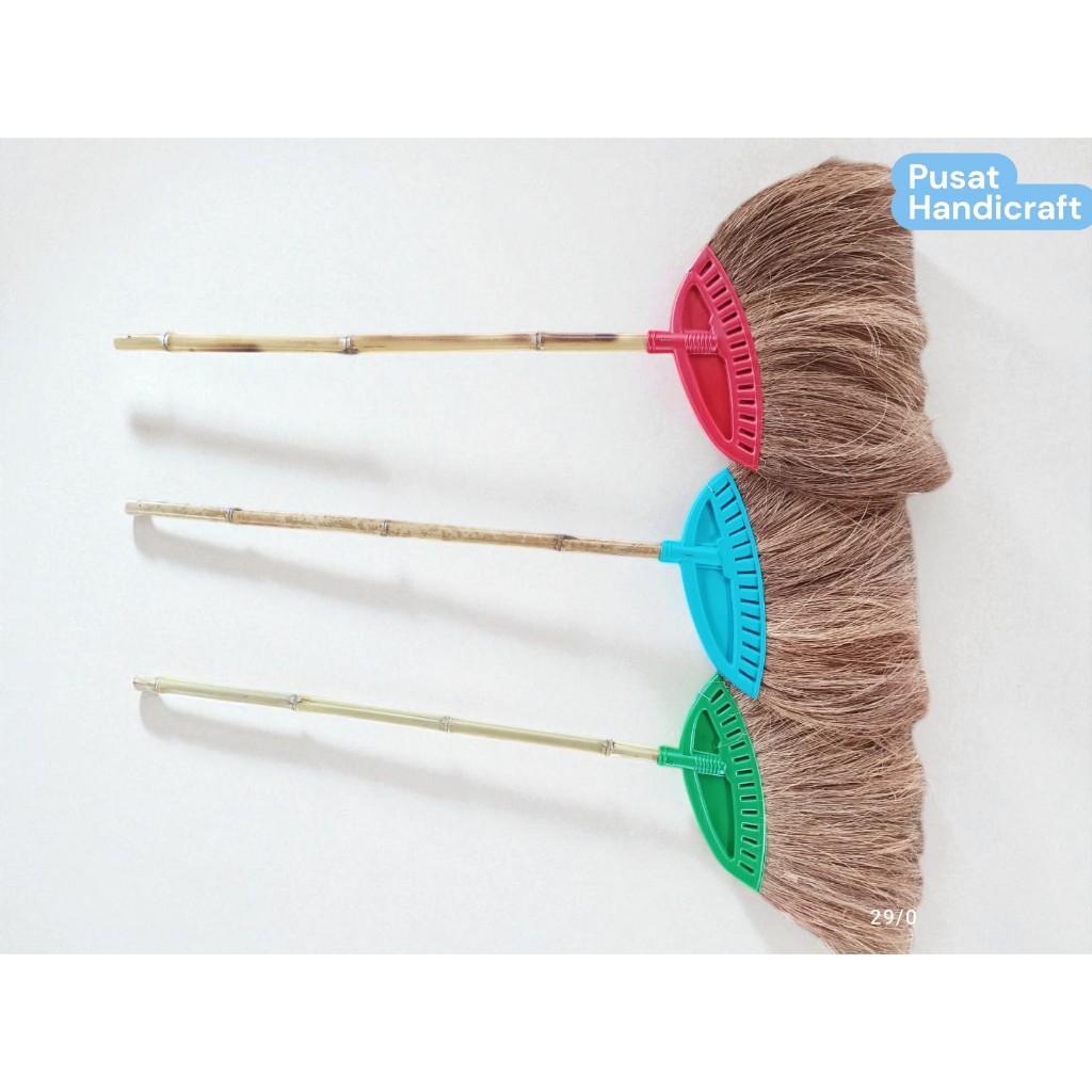 Sapu Lantai Ijuk Murah Tepes Sabut Kelapa / Sapu Ijuk ekonomis