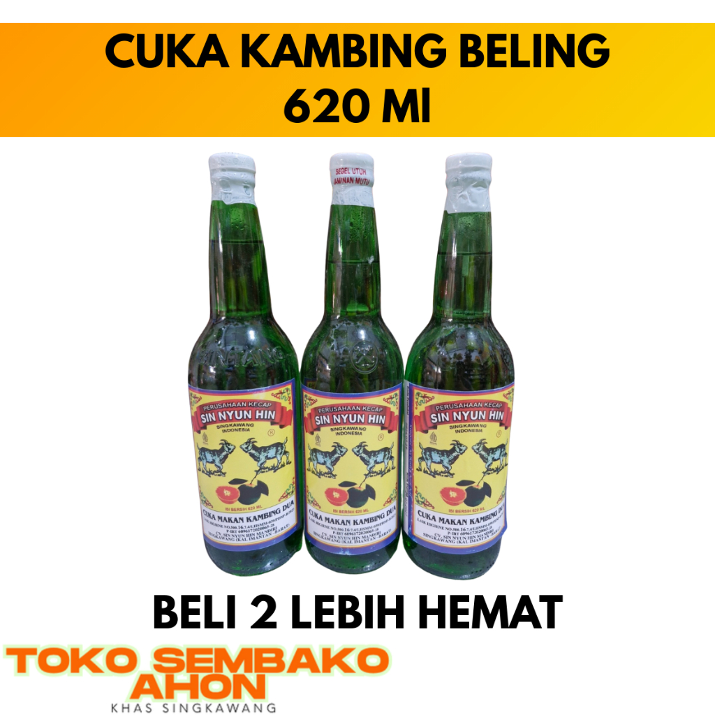 

CUKA KAMBING BELING / CUKA KAMBING SIN NYUN HIN / CUKA MAKAN KAMBING DUA | Cuka Tradisional Kambing Dua | Cuka Beling Khas Kalimantan