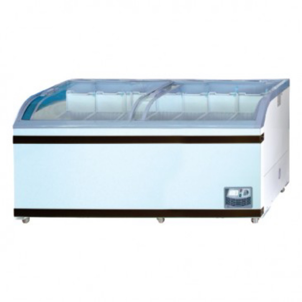 GEA FREEZER Sliding Curve Glass Freezer  Type: SD-700BY / 700 Liter