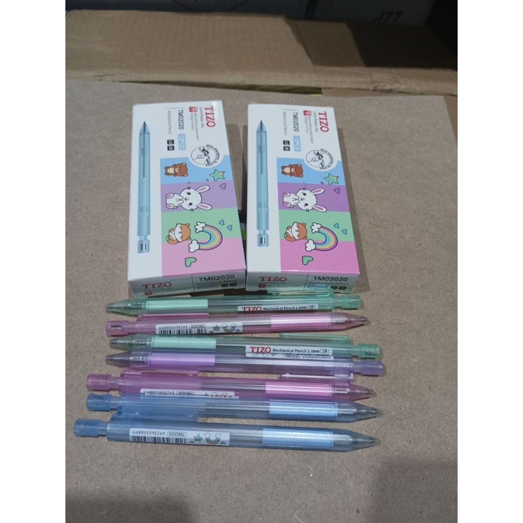 

(1pak) Pensil Mekanik TIZO 2,0mm TM02020/pensil isi besar Tizo/mechanical pencil Tizo 2,0mm