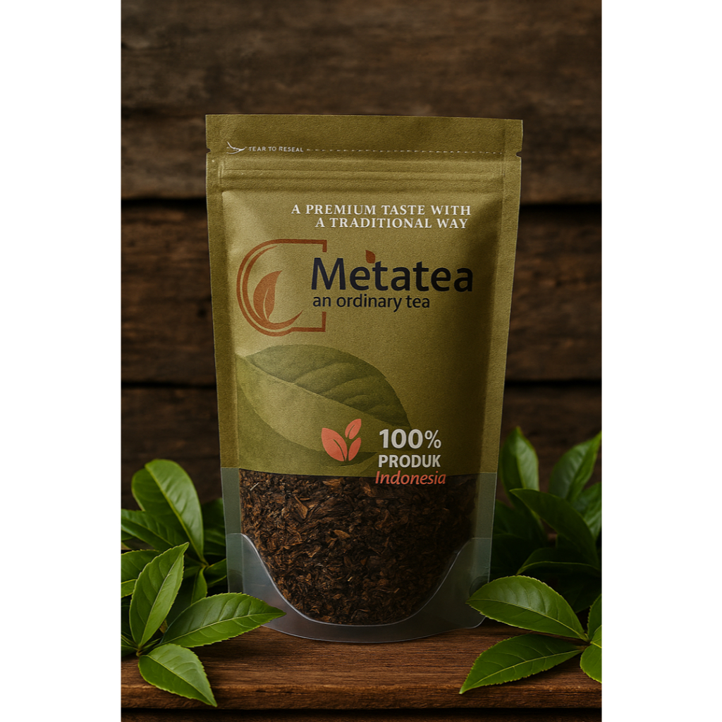 

Metatea Teh Hijau Sinumbra Cipelah - Jawa Barat. An Ordinary Tea 100 gram Original