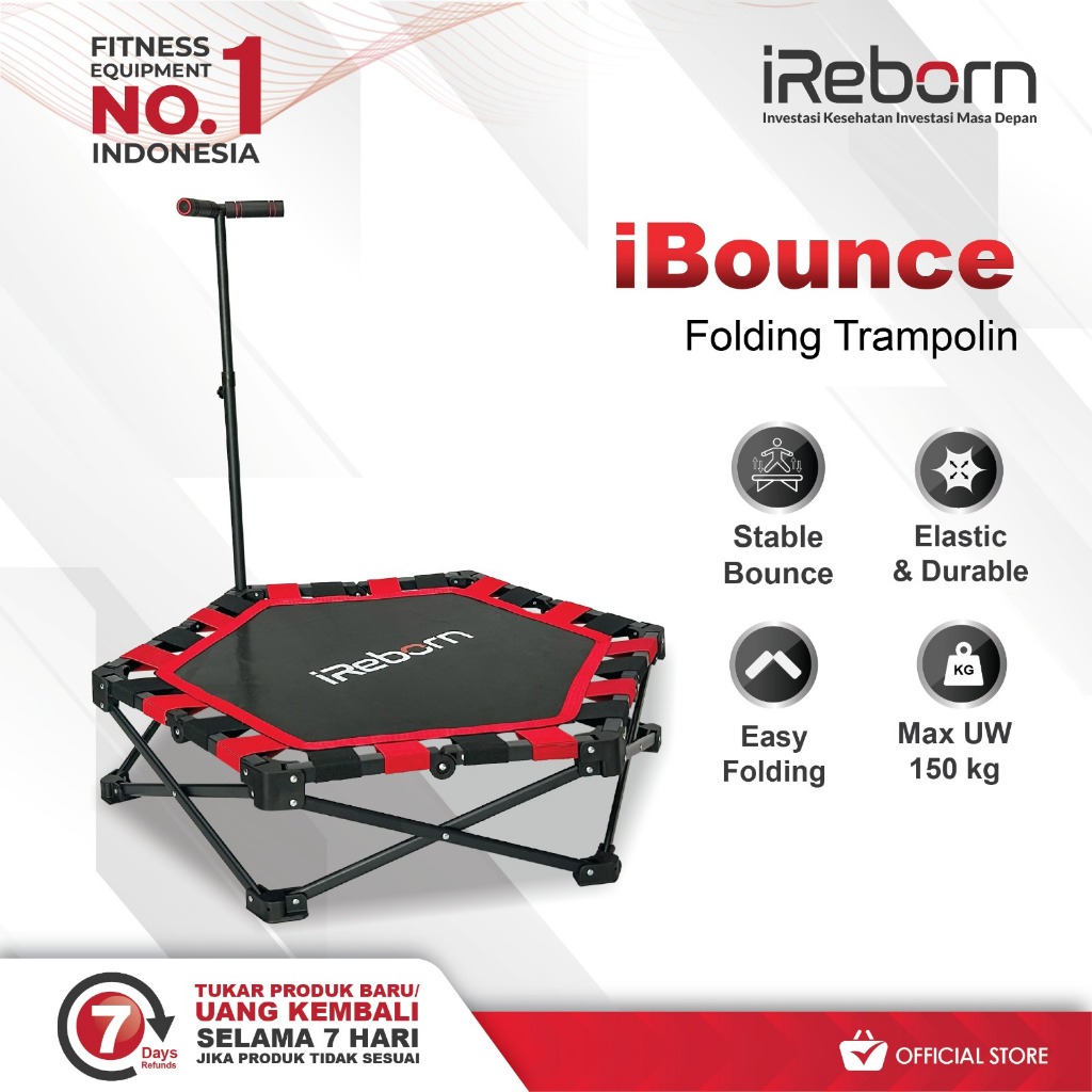 iReborn - iBounce Folding Trampoline (Official Shop)