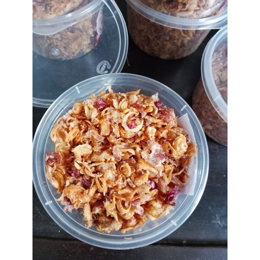 

Bawang Goreng Asli Tanpa Campuran 100% Original Gurih Renyah