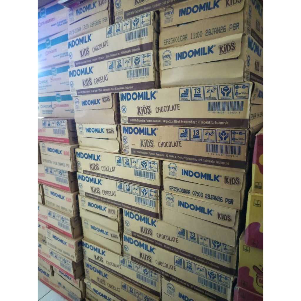 

PROMO INDOMILK Kids Dus isi 40pcs