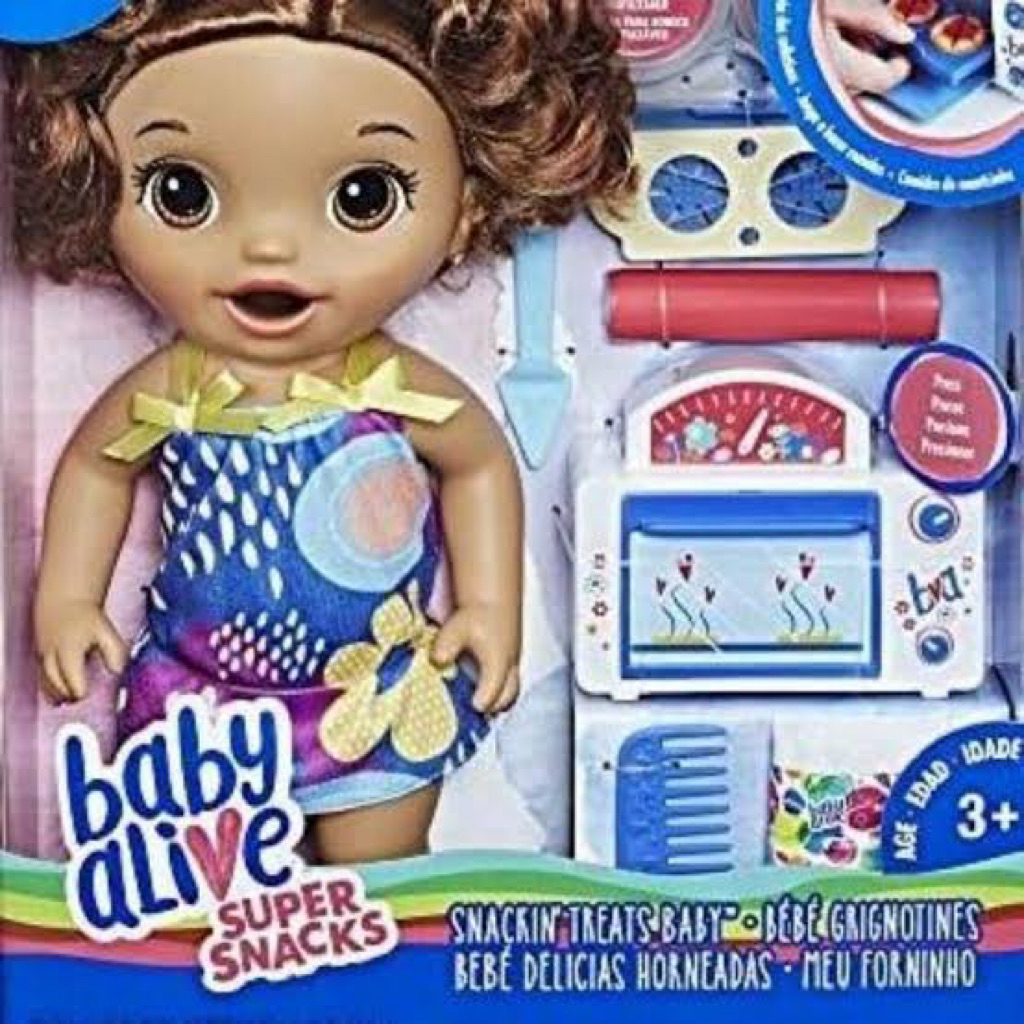 Baby Alive Snack Sweet Treats Original boneka bisa pee pup