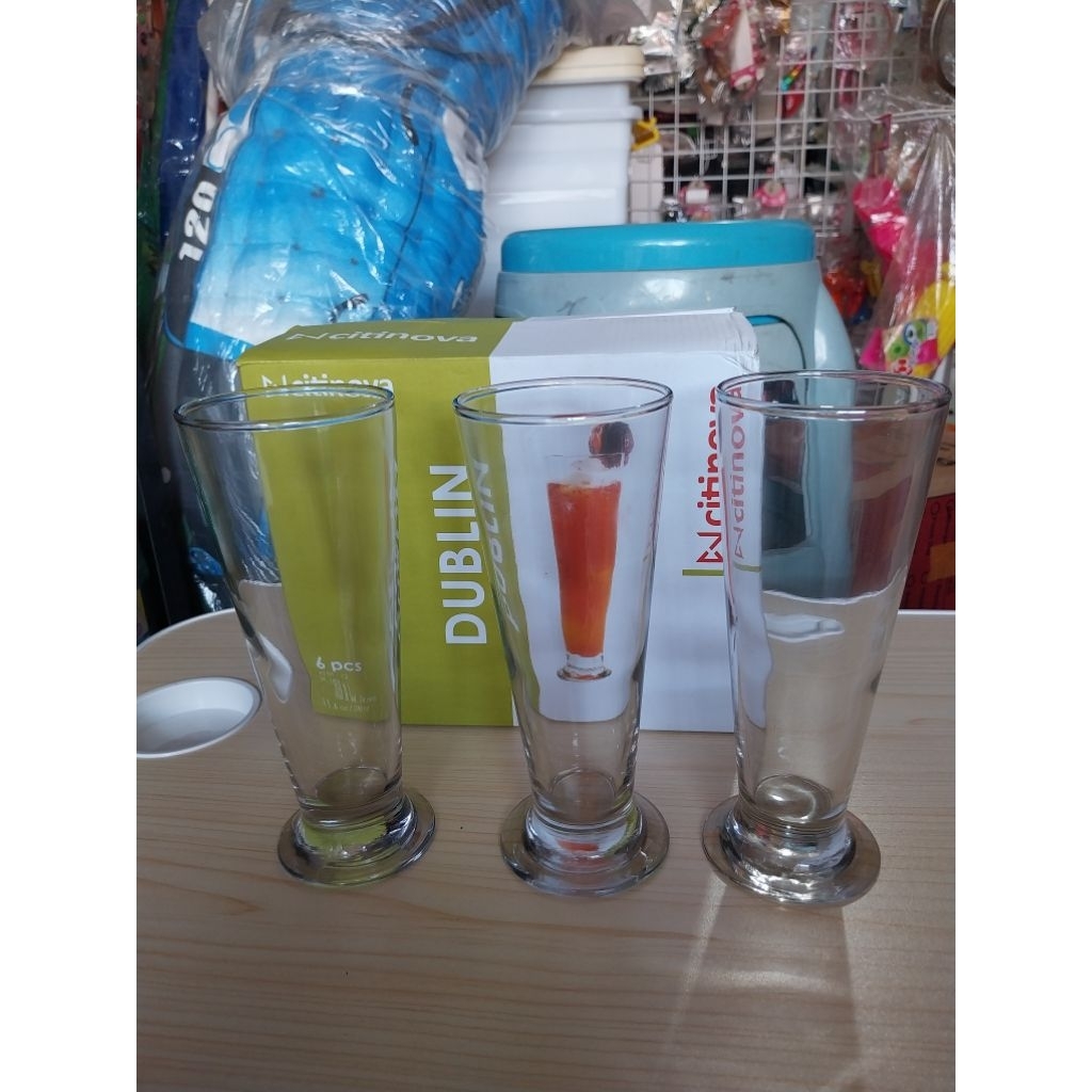 gelas dublin /gelas minum/gelas kaca