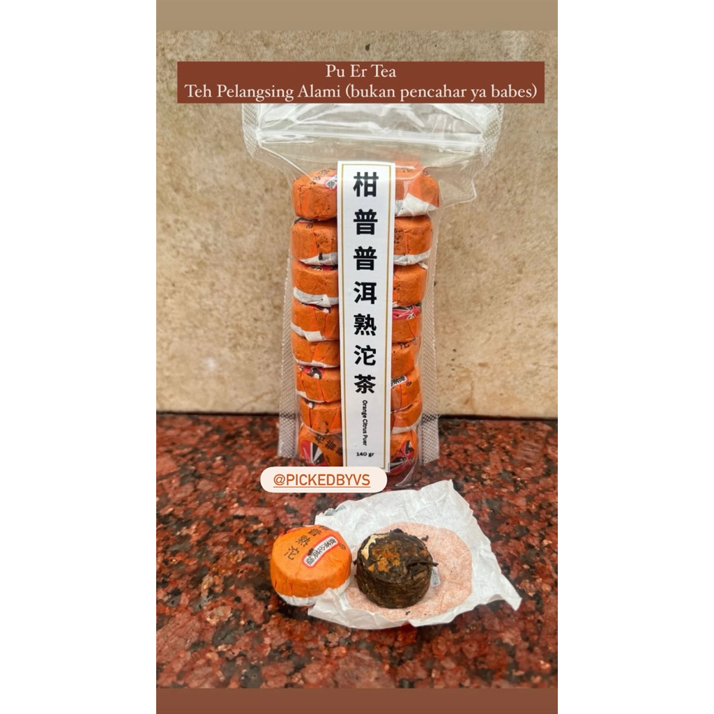 

Orange Citrus Pu Er Tea