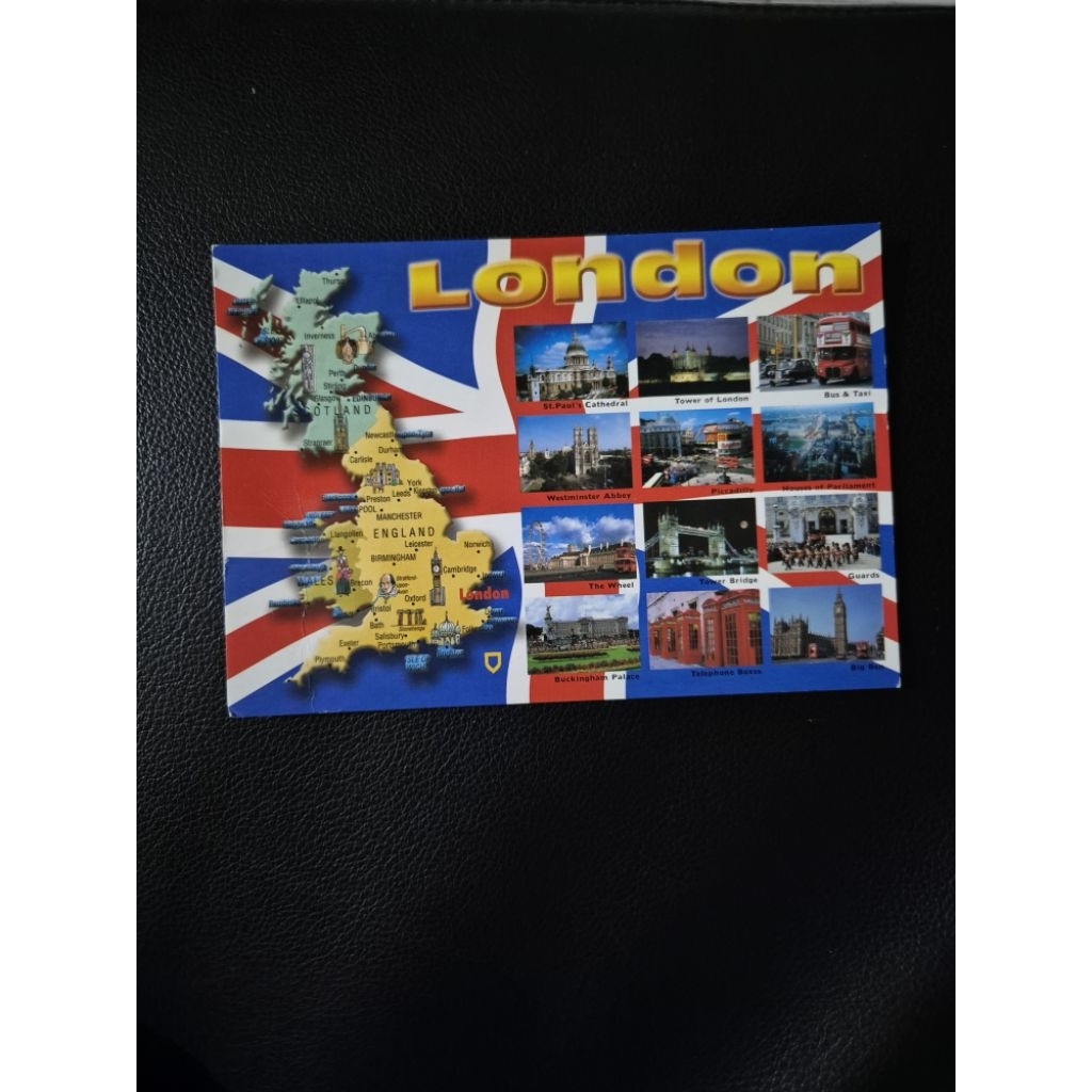 

kartu pos london/london united kingdom postcard