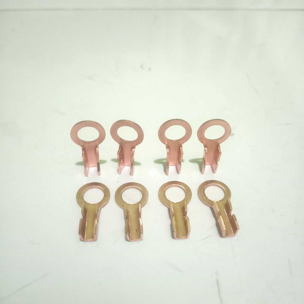 skun tembaga asli / skun kabel kecil / sekun aki motor / isi 2pcs