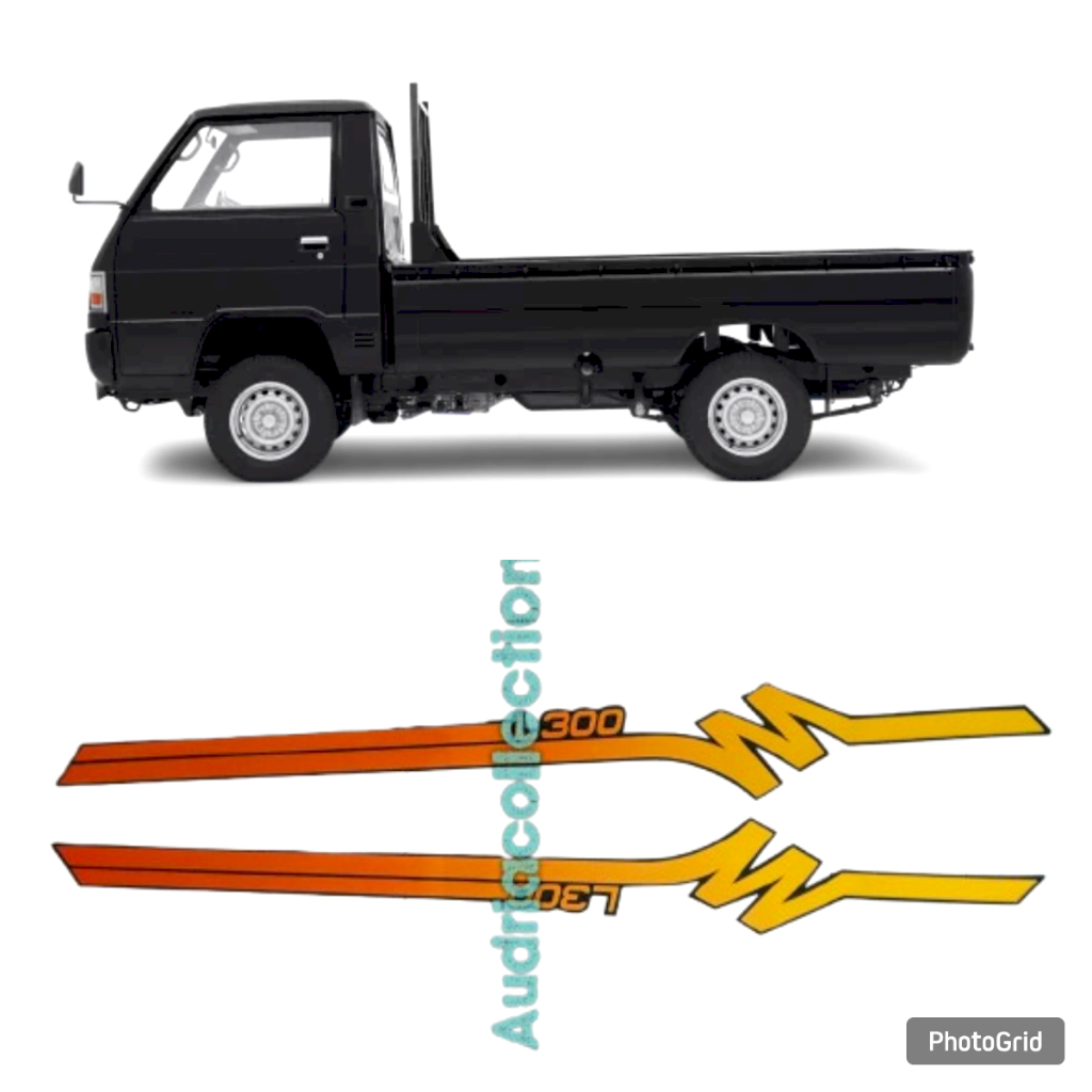 Stiker Striping Lis Les Body Mobil Pick Up L300