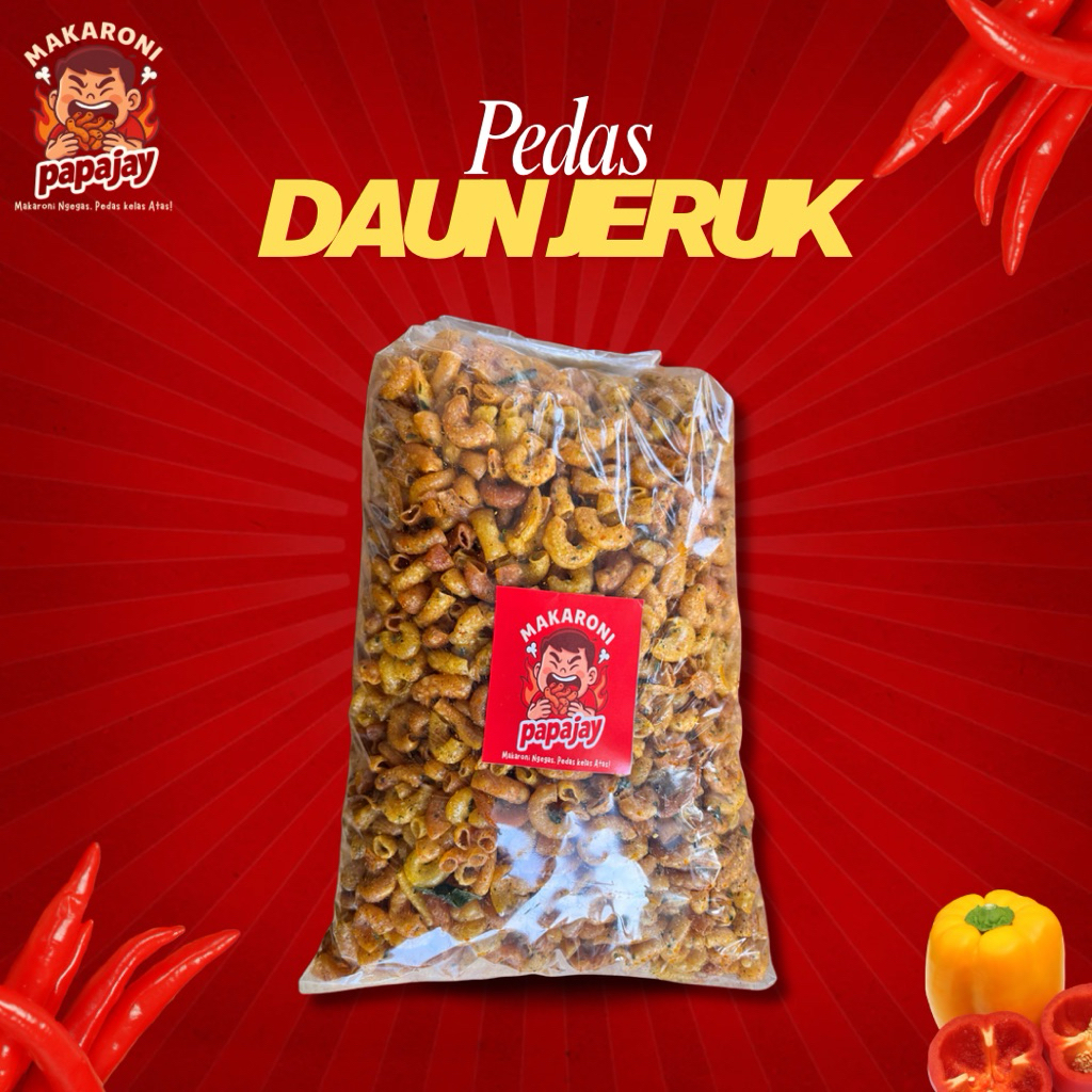 

MAKARONI BANTET PEDAS ASIN DAUN JERUK LV 2