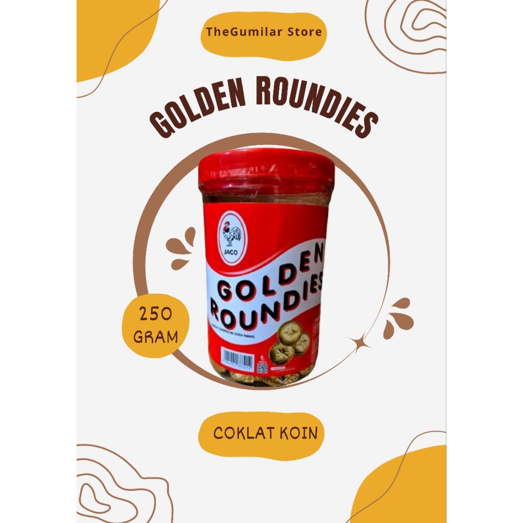 

Coklat Golden Roundies (Coklat Koin) 1 Toples