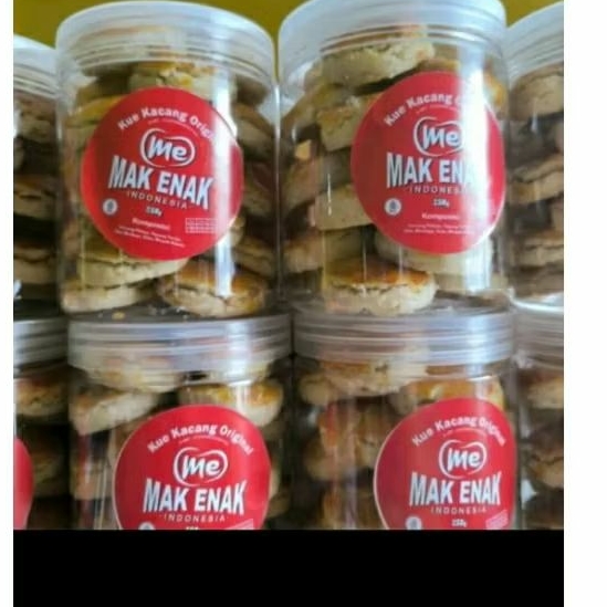 

Kue Kacang Mak Enak 250 gram Ori Coklat Mix
