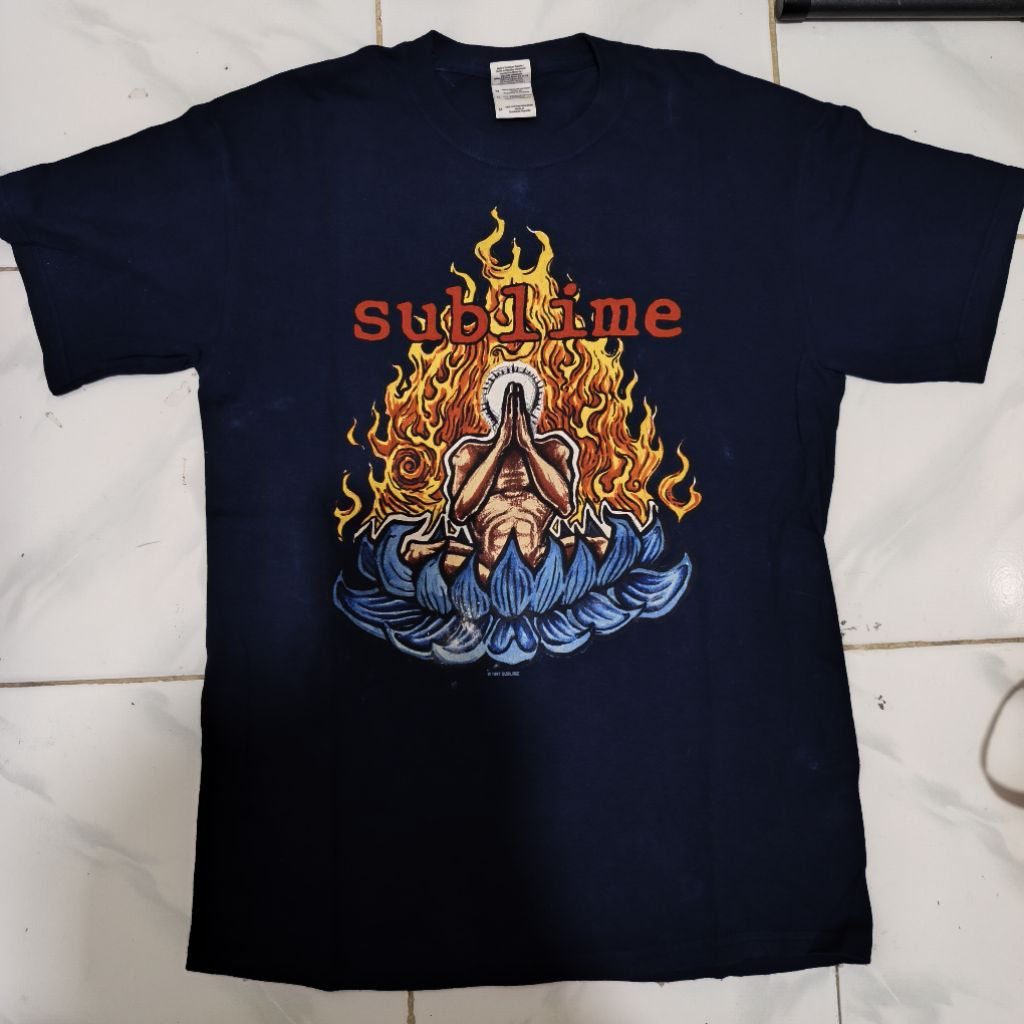 kaos sublime vintage shirt GiLDAN band punk  softstyle