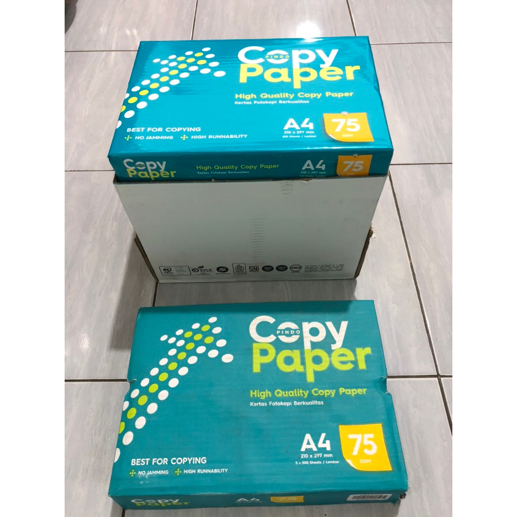 

COPY PAPER KERTAS HVS isi 500lembar