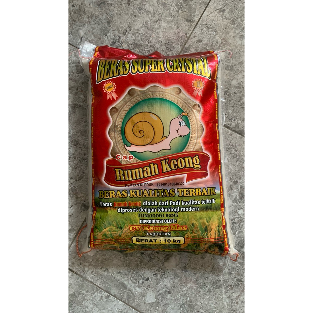 

BERAS RUMAH KEONG PREMIUM 10KG