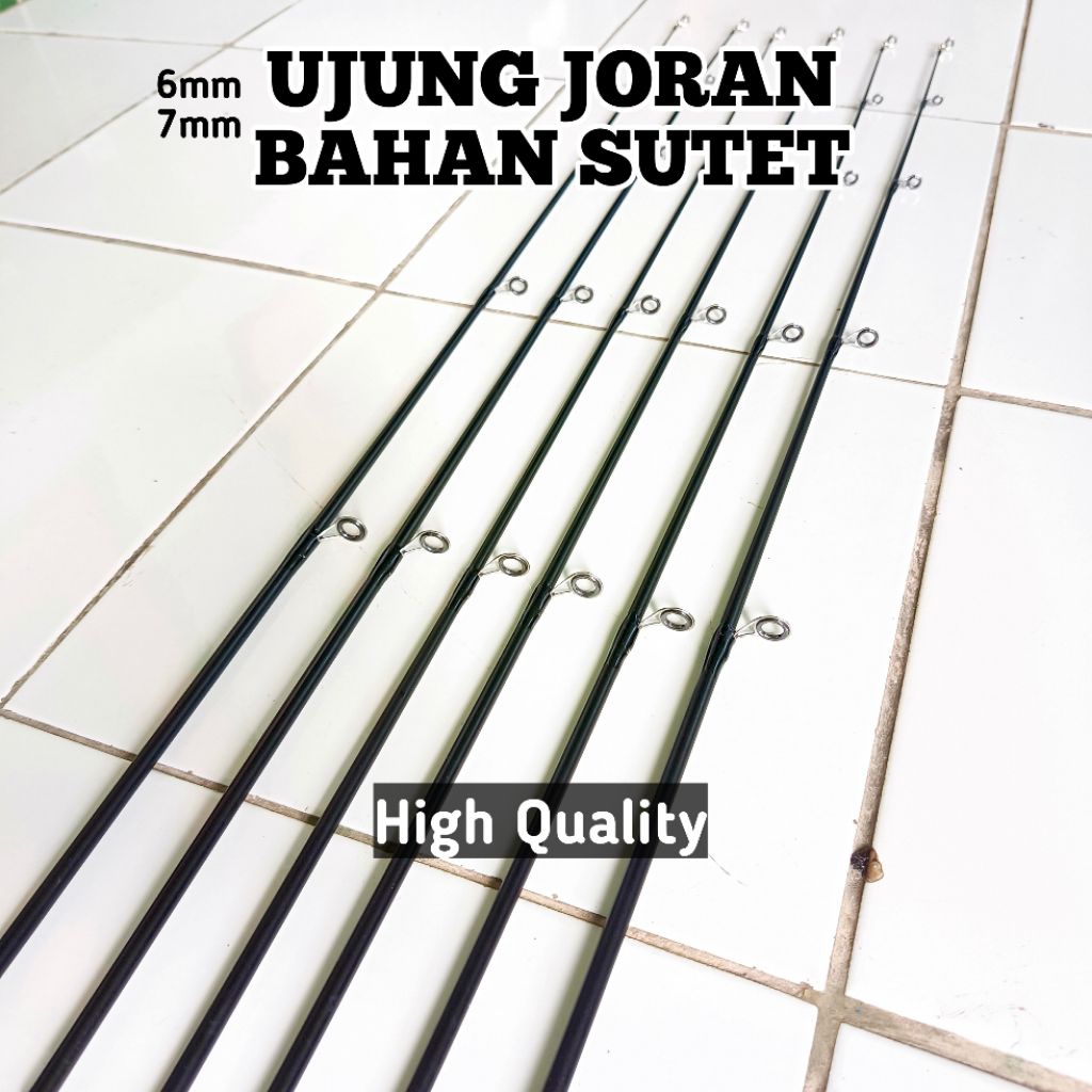 Ujungan joran carbon sutet [ isi / cowo ] 75-180cm