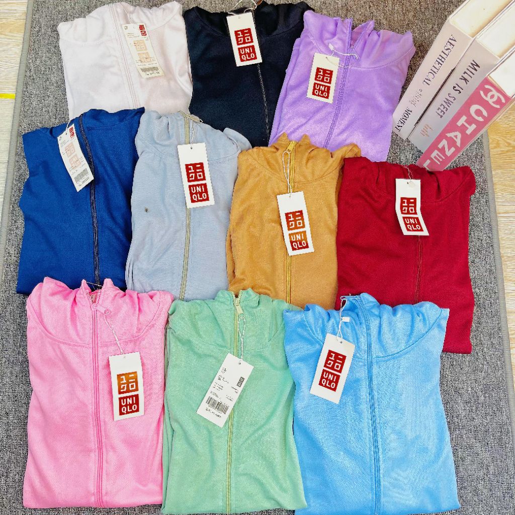 READY JAKET UV PROTECTION HOODIE AIRISM UNIQLO
