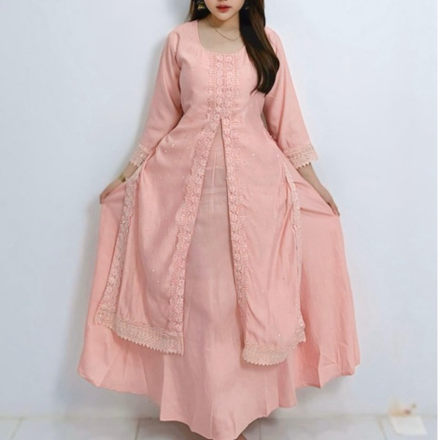 Dres wanita asli india modern