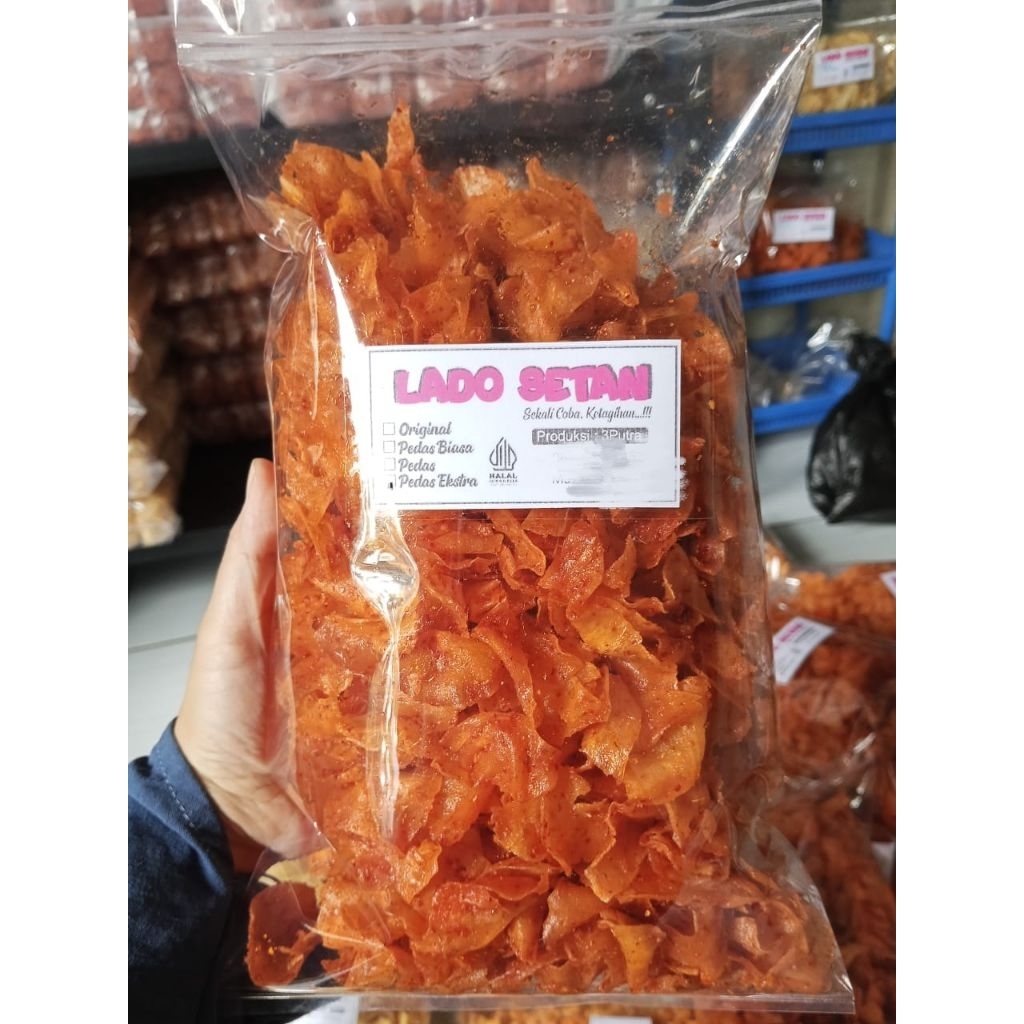 

Lado Setan kemasan 500gr / Lado Singkong Khas Bungbulang