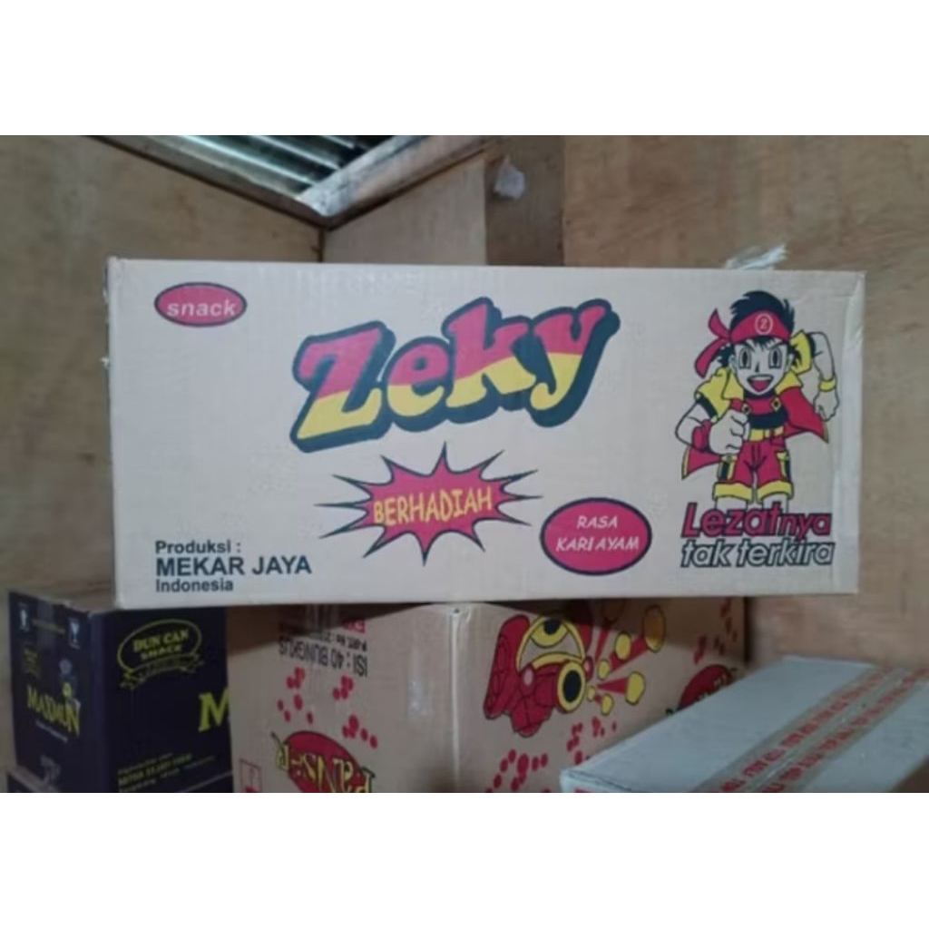 

Ciki Zeky Berhadiah Uang Isi 40 (1 Dus)