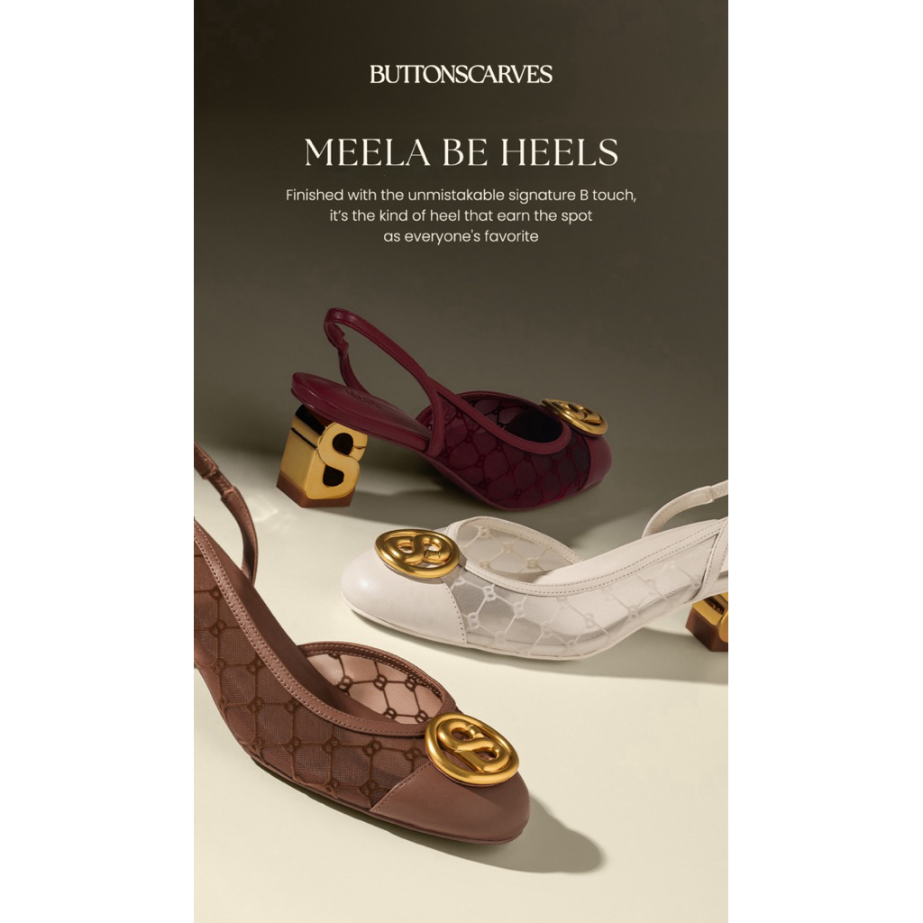 New Meela Pumps Heels Tan Black Pink Beige Maroon Navy Blue Broken White Buttonscarves Bslady Store 