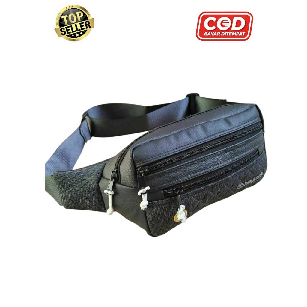 Waitsbag pria - Tas Selempang Pria Casual ter Baru Bahan Kulit pu - Waits Bag Pria Anti Air Termurah