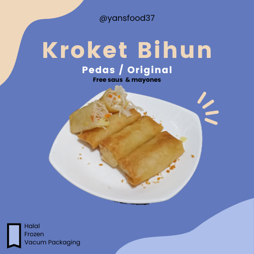 

Kroket Bihun Sayur Pedas Frozen - Frozen Food Halal