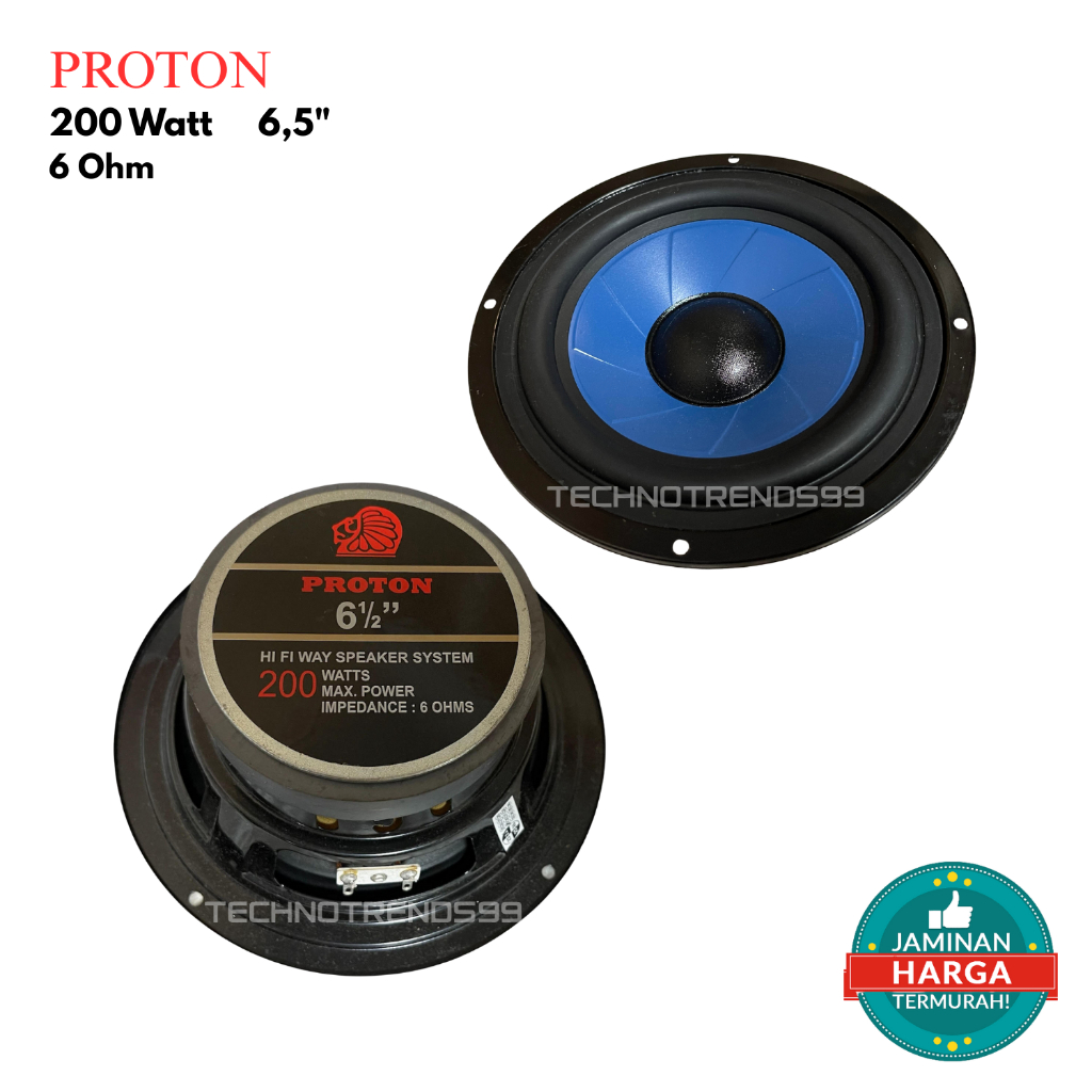 Speaker Proton 6,5 Speaker Komponen Proton 6,5 inc