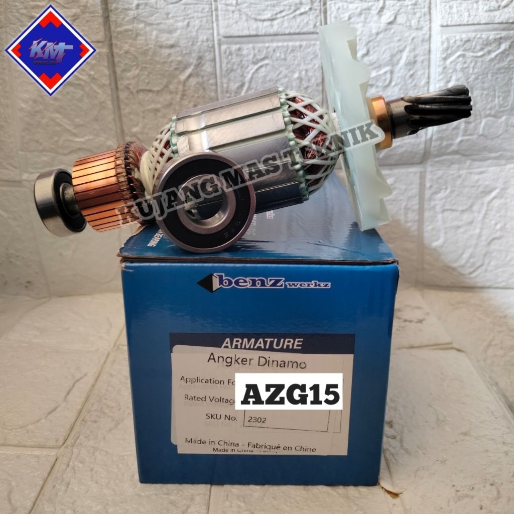 ARMATURE ANGKER DCA AZG15 MESIN JACK HAMMER BOBOK BETON DCA AZG15 ROTOR AZG15 DCA