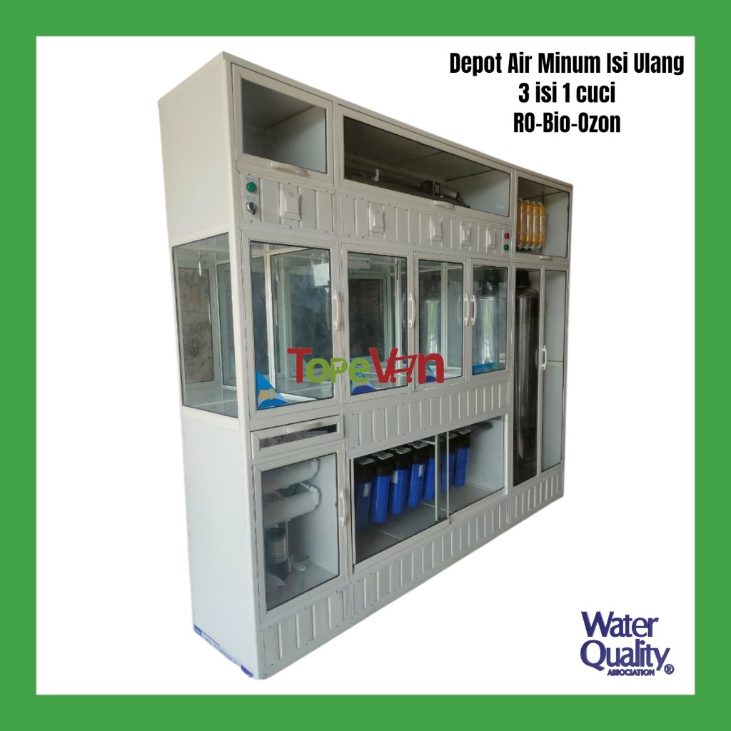 Depo air minum isi ulang Mesin RO 1000 Gpd