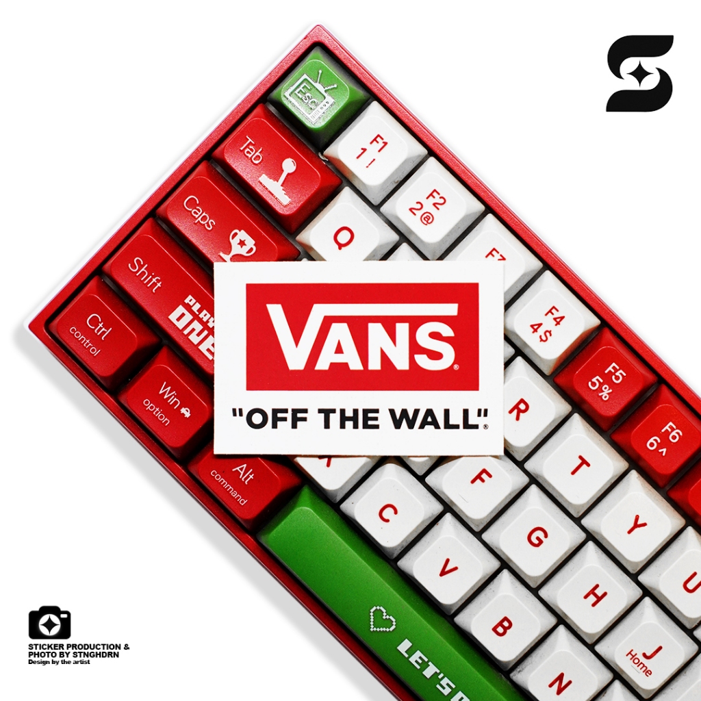 

STICKER VANS OFF THE WALL DESIGN