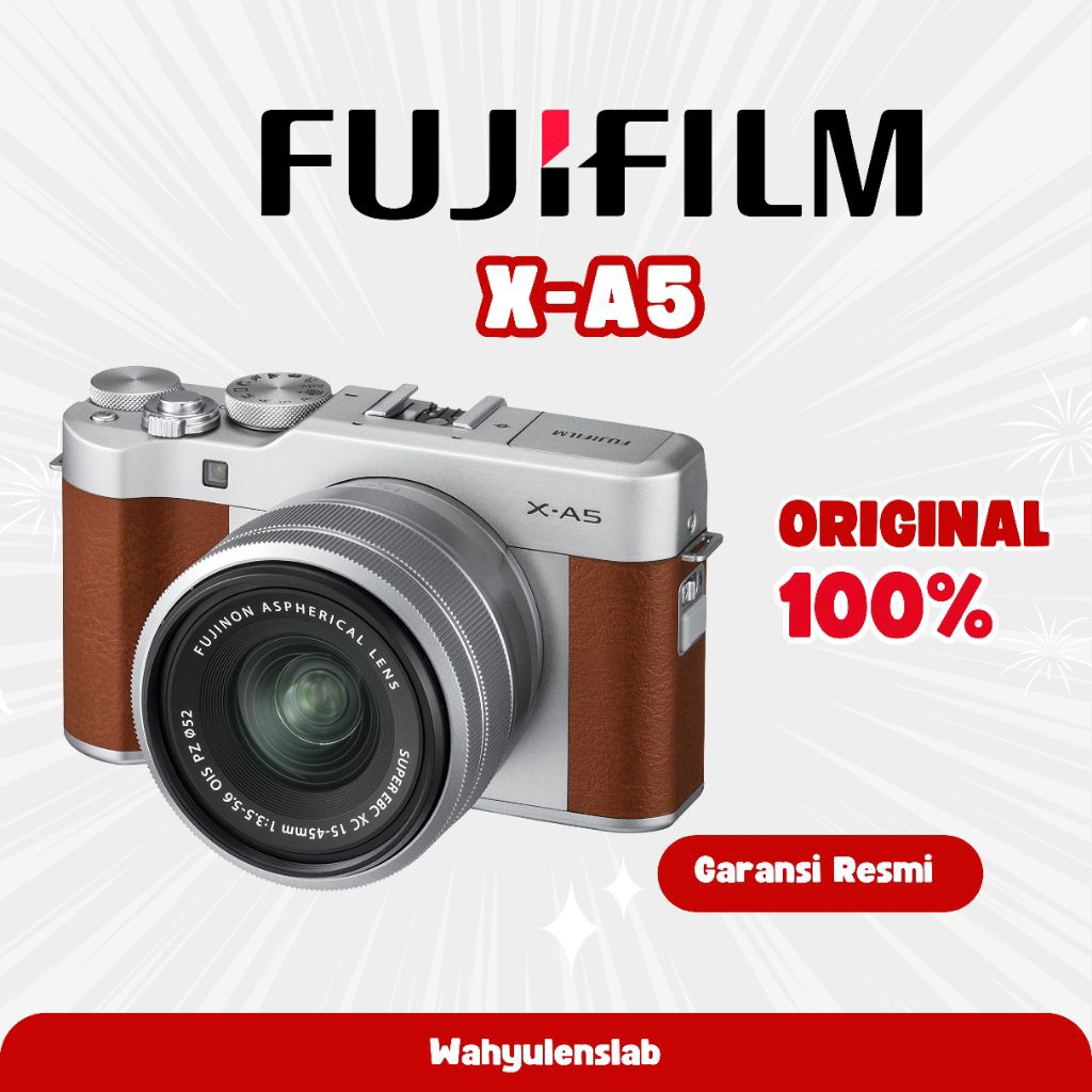Fujifilm X-A5 Body Only Kamera Mirrorless Original Garansi Resmi 1 Tahun