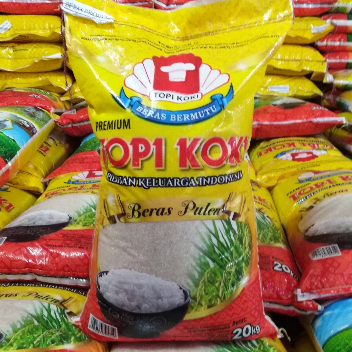 

[oddsolshop] pekanbaru/Topi Koki Beras 20 kg