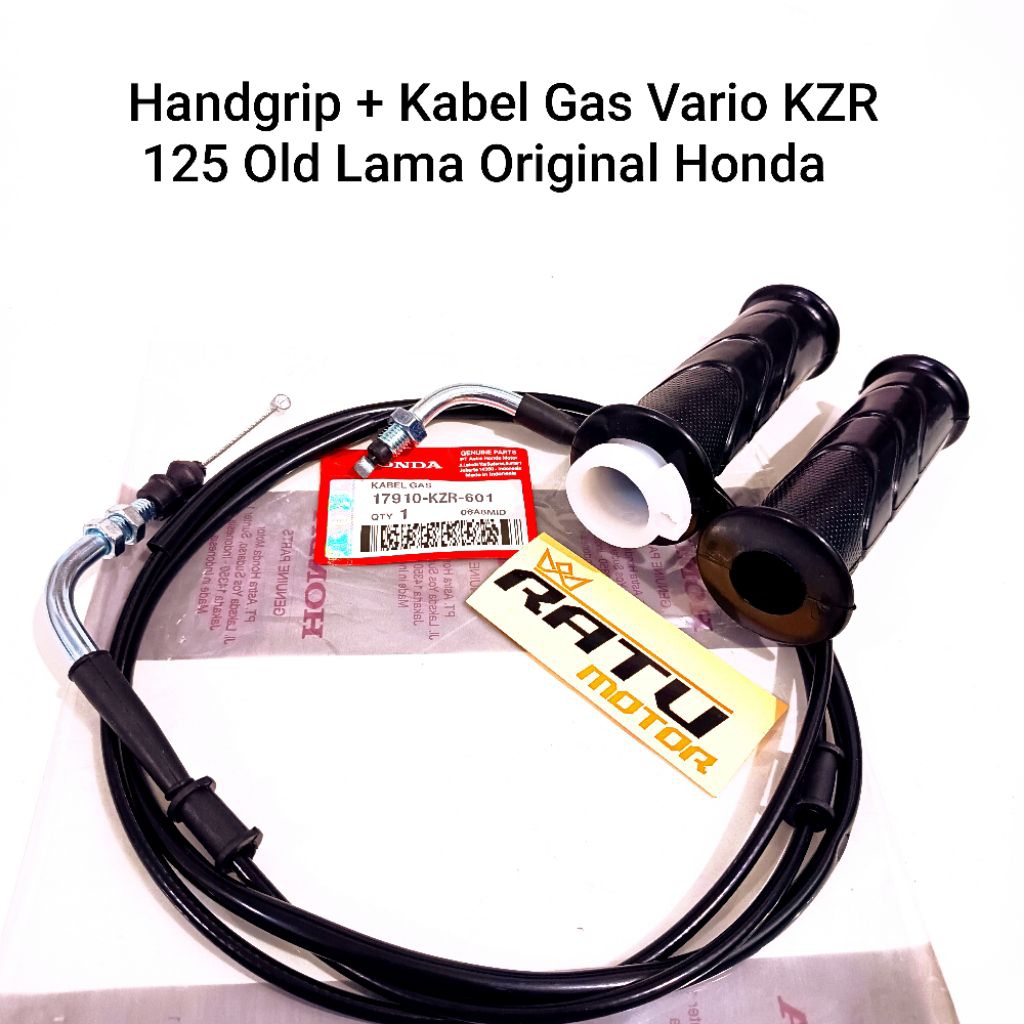 Handgrip + Kabel Gas Vario KZR 125 Old Lama Original Honda