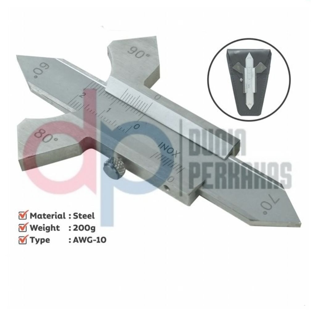 Welding Gauge AWG-10 | Alat Ukur Las AWG 10
