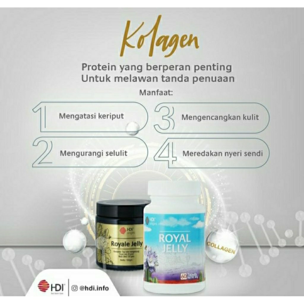 

Royal Jelly hdi 60tablet / liquid 150gr