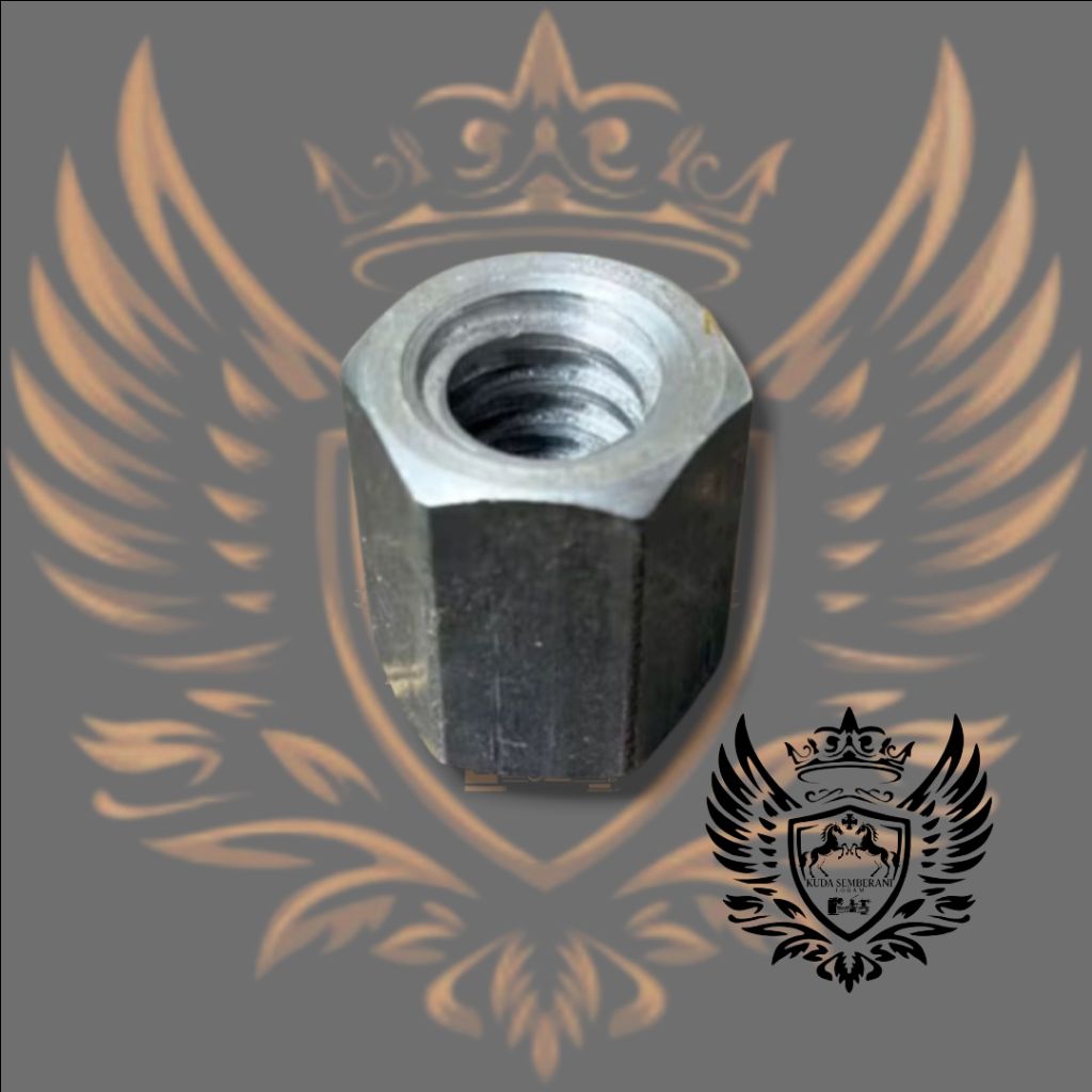 KSL BAUT SEGI ENAM KUNCI 24 PANJANG 3CM UNTUK AS DRAT KOTAK BAHAN BESI RONISER KUALITAS TINGGI CUSTO