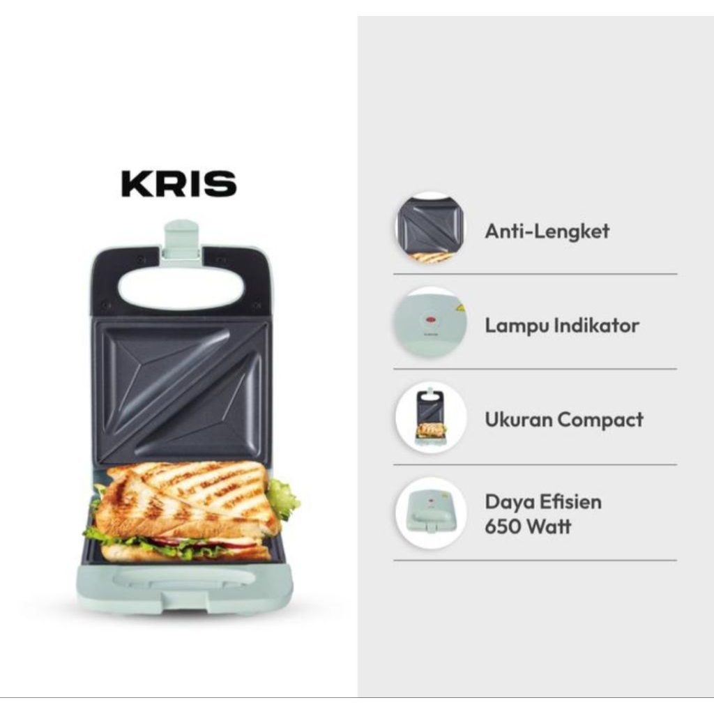 Kris Sandwich Maker 1 Slice