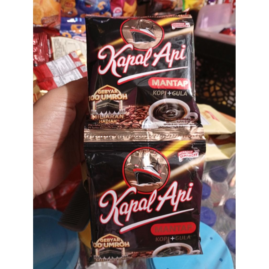 

KOPI KAPAL API MANTAP 1 PAK ISI 9