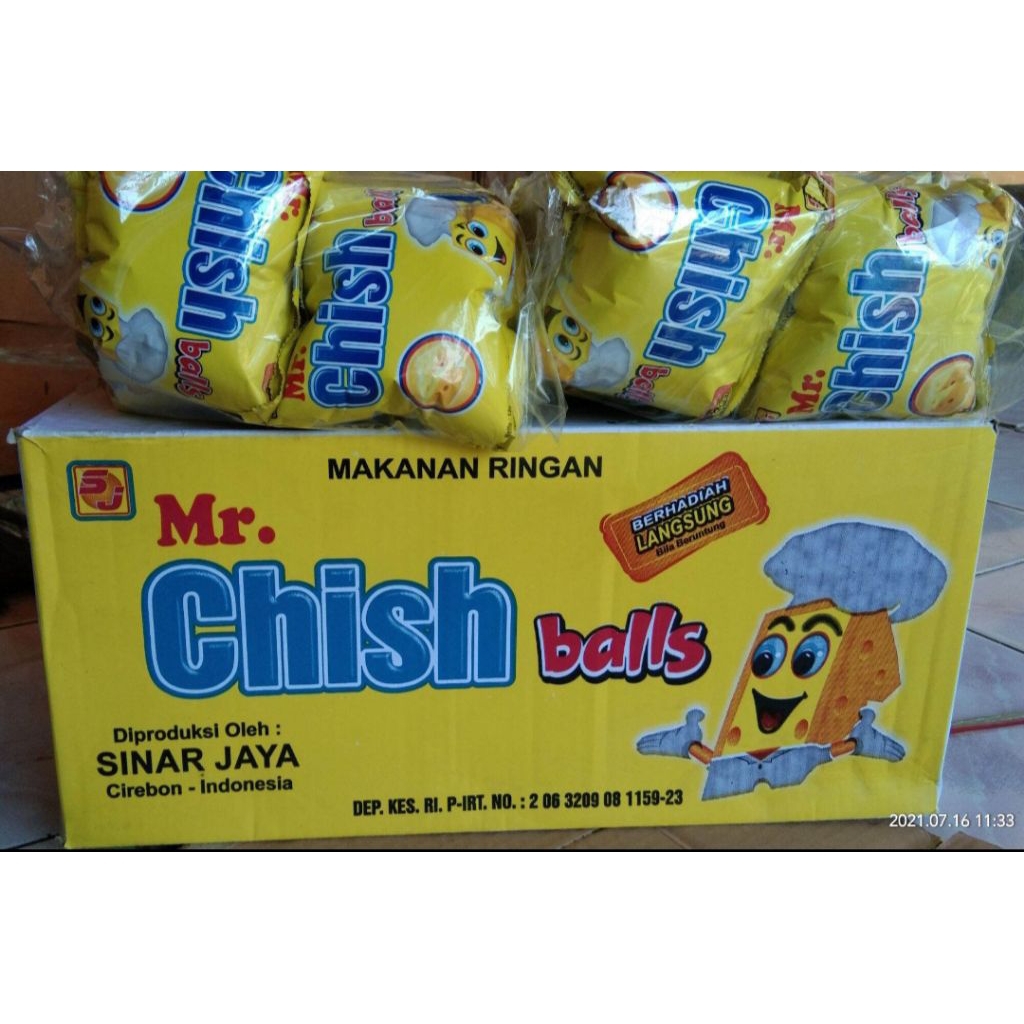 

chiki chish balls chiki viral berhadiah 1 bal=1renceng=10 pcs