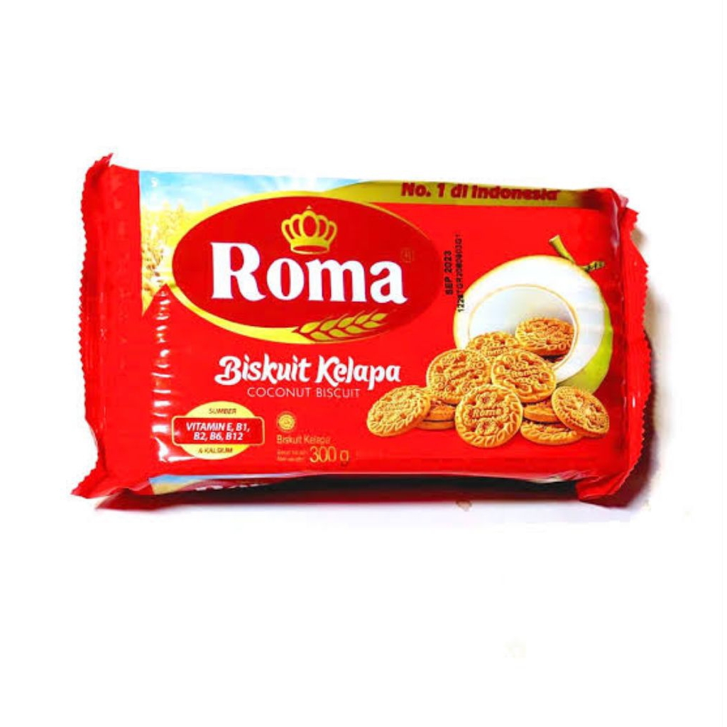 

Roma Biskuit Kelapa Coconut Biscuit 300 gram